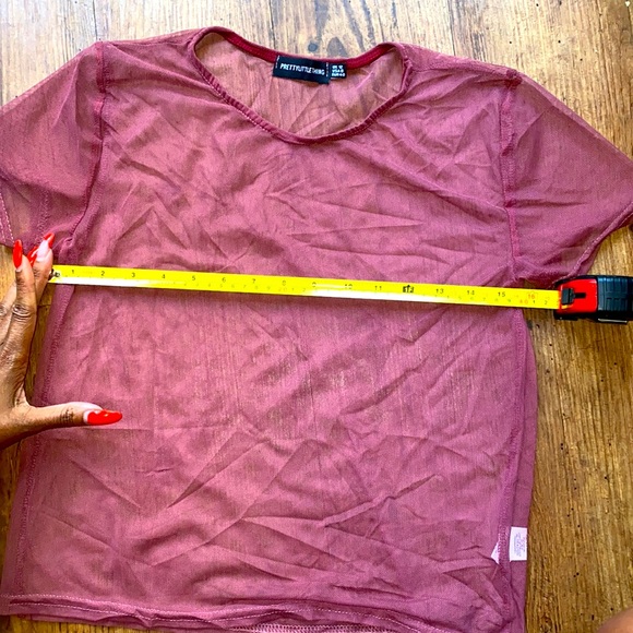 NWOT net crop top - Picture 3 of 3